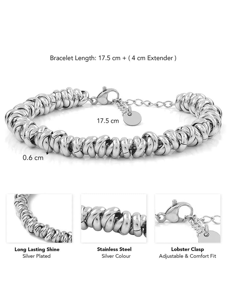 Steel Bracelet for Men – Sleek & Strong Wristwear | Peora