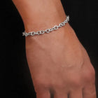 Everyday Silver Chain Men's Bracelet