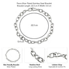 Everyday Silver Chain Men's Bracelet