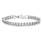 Urban Style Silver Link Men's Bracelet