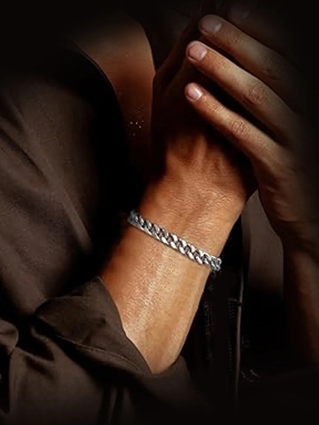 Connected Link Bracelet for Men