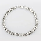 Urban Style Silver Link Men's Bracelet