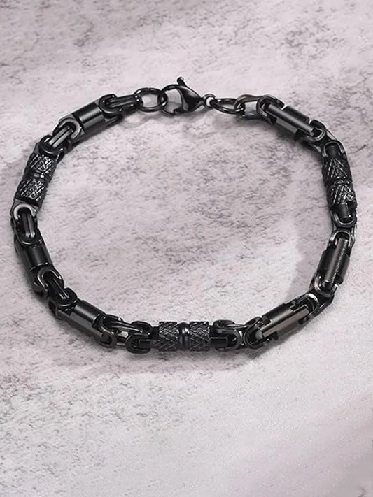 Trendy Stainless Steel Wristband