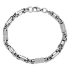 Trendy Stainless Steel Wristband - Silver