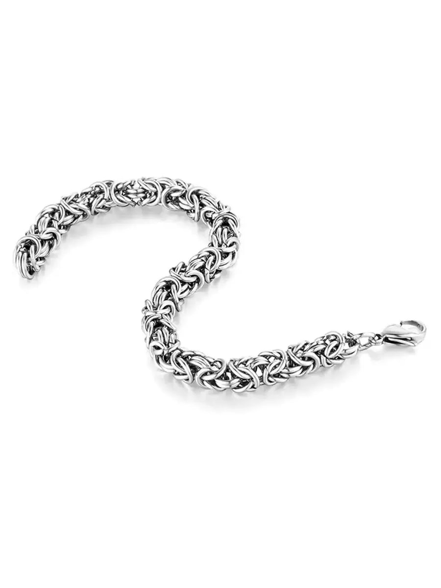 Vanguard Bold Chain Silver Bracelet For Men