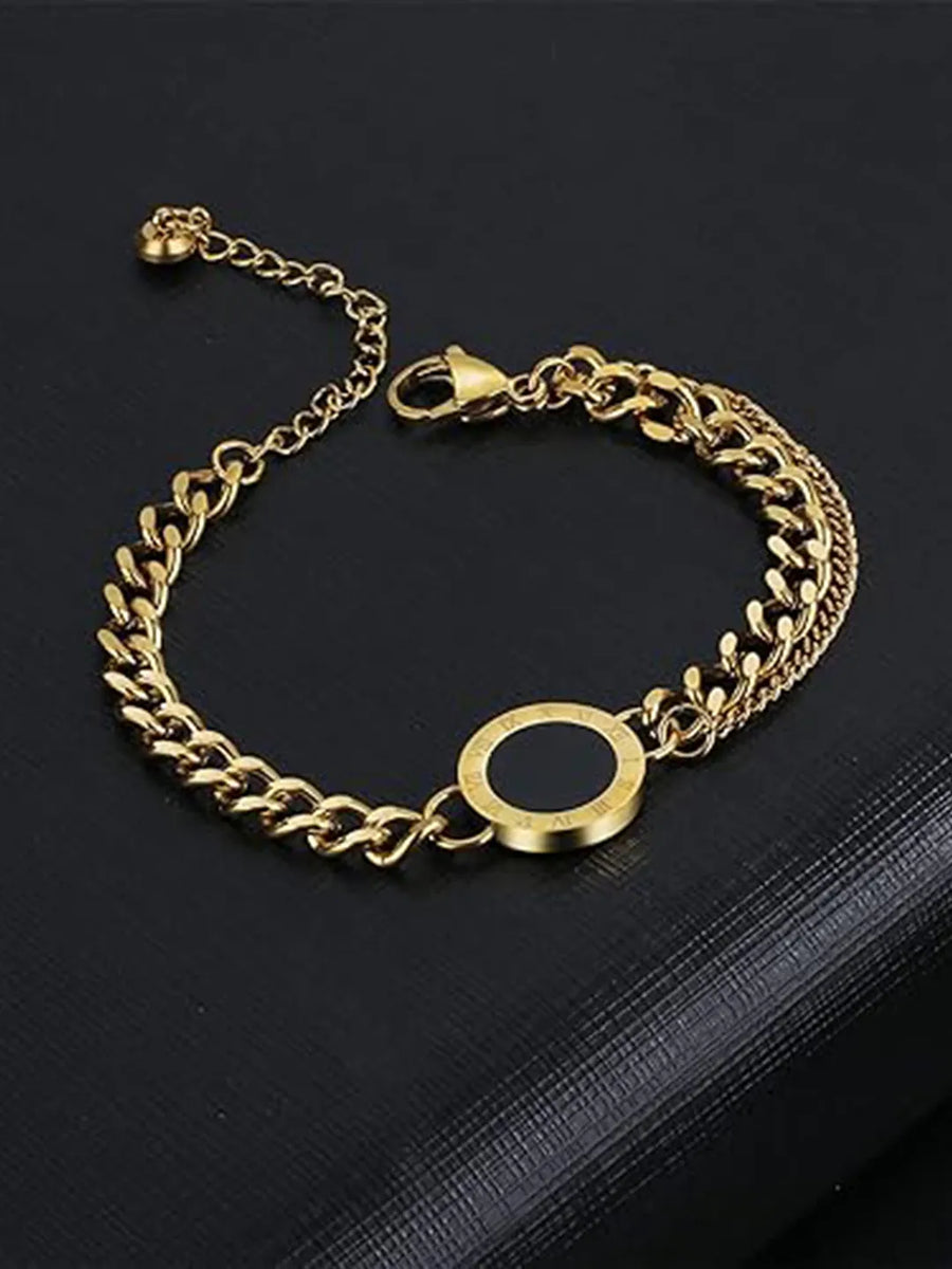 Timeless Glow Round Chain Bracelet