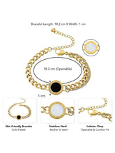 Timeless Glow Round Chain Bracelet