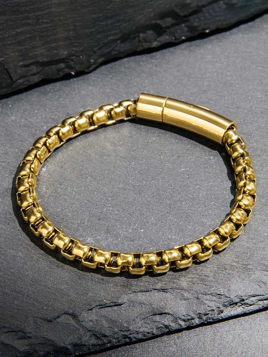 Steel Bracelet Accessory by Peora – Bold & Refined Style