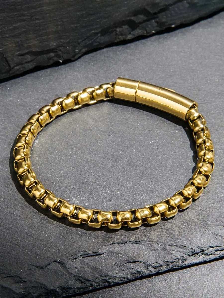Steel Bracelet Accessory by Peora – Bold & Refined Style