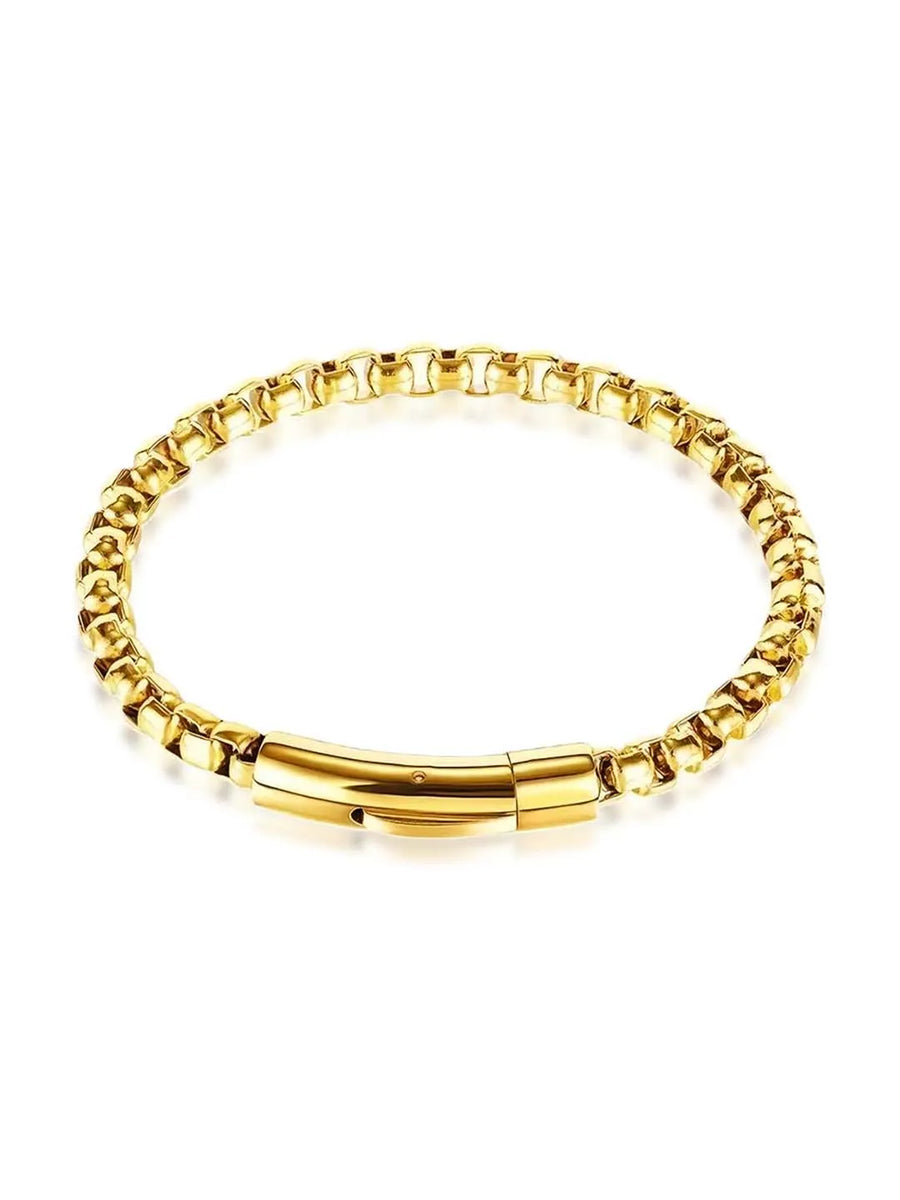Steel Bracelet Accessory by Peora – Bold & Refined Style