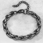 Titan Weave Black Silver Men's Bracelets