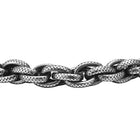 Titan Weave Black Silver Men's Bracelets