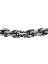 Titan Weave Black Silver Men's Bracelets