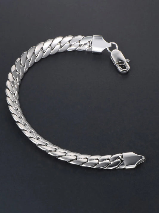Polished Stainless Steel Bracelets