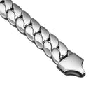 Bold Polished Stainless Steel Bracelet For Men