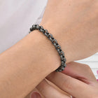 Alpha Black Chain Men’s Bracelet