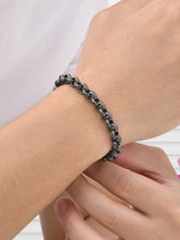 Alpha Black Chain Men’s Bracelet