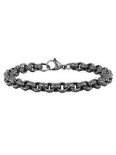Alpha Black Chain Men’s Bracelet
