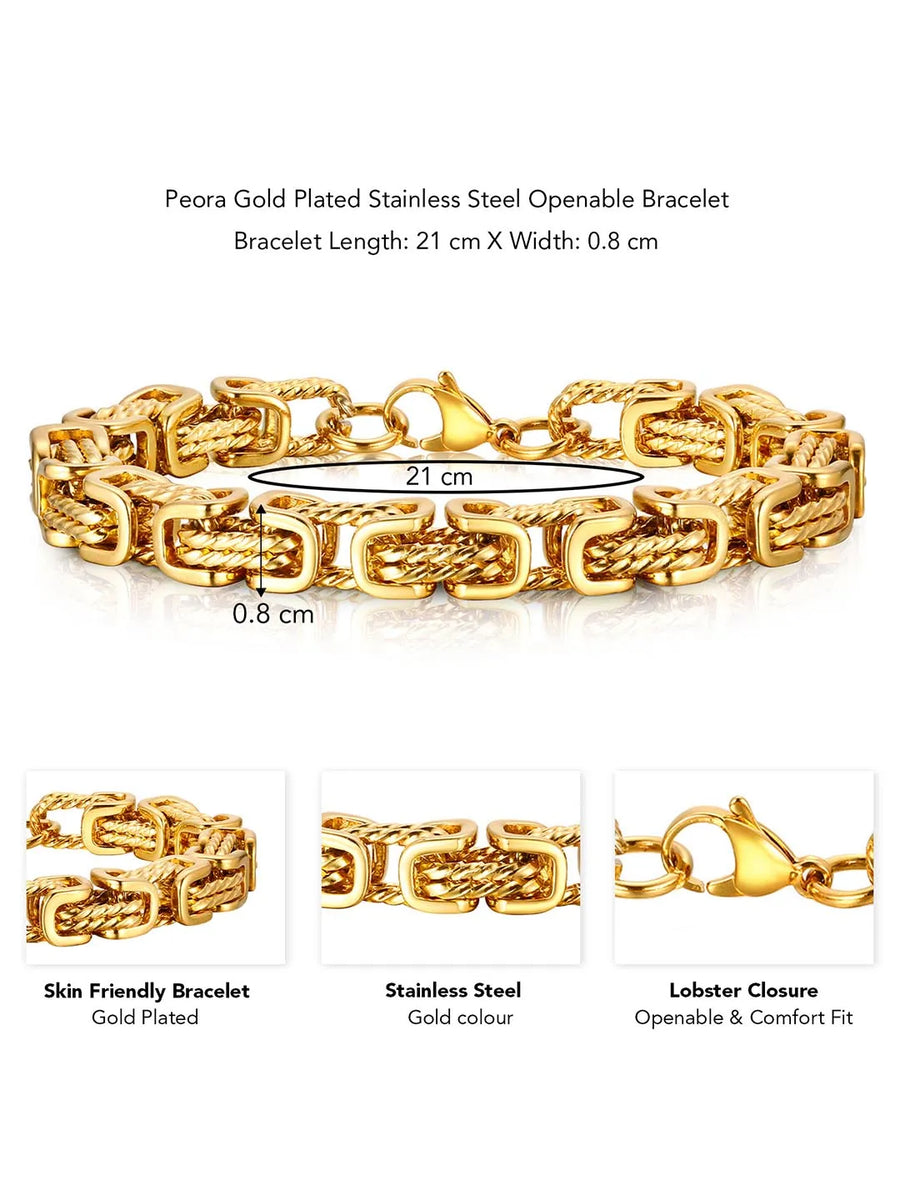Men Durable Bracelets – Tough & Stylish Wristwear | Peora