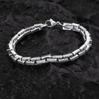 Peora Bold Trendy Silver Bracelet for Men