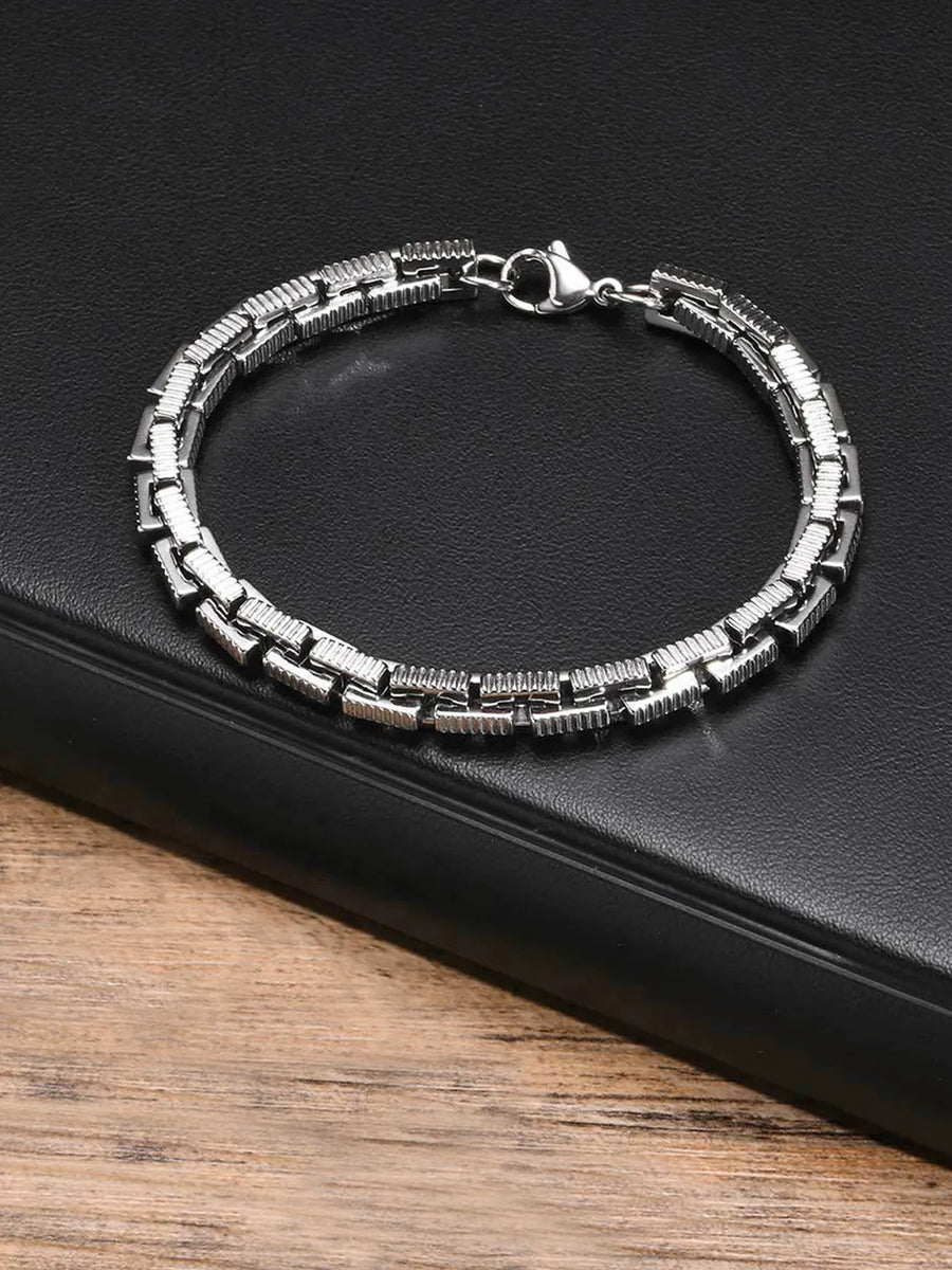 Elegance Stainless Steel Bracelets – Timeless Style | Peora