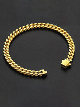 Bold Stainless Steel Bracelets for Men - Gold