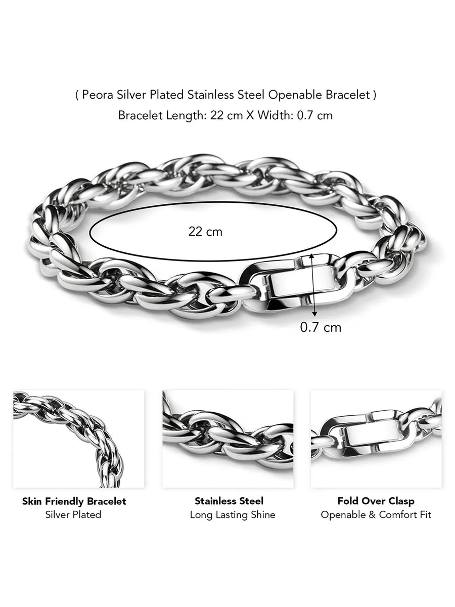 Trendy Stainless Steel Bracelets