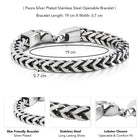 Steel Bracelets – Stylish & Durable Wristwear | Peora

