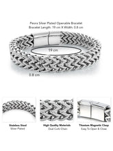 Edgy Stainless Steel Bracelet for Men