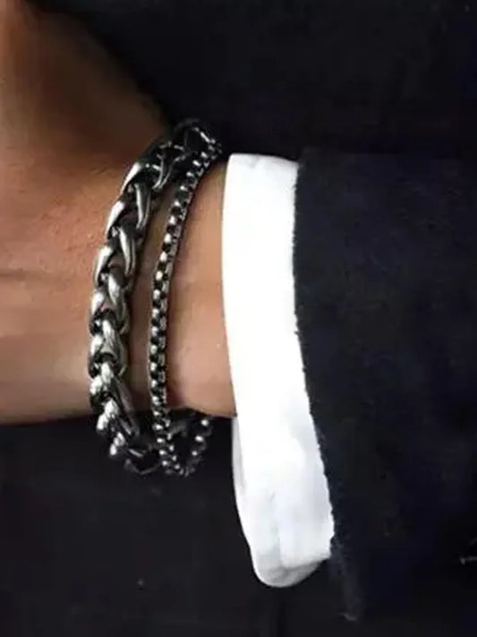 Steel Bracelets for Men by Peora – Bold & Durable Style