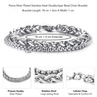 Steel Bracelets for Men by Peora – Bold & Durable Style