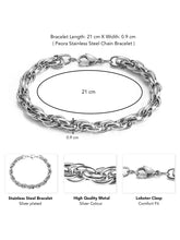 Stainless Steel Bracelets by Peora – Sleek & Durable Style