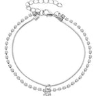 Delight Anklet | Graceful & Stylish Footwear Jewellery by Peora

