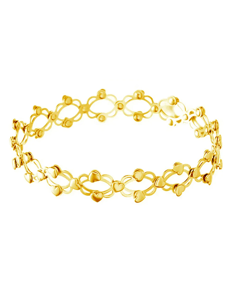 Shining Star Transform Gold Bracelet cum Ring
