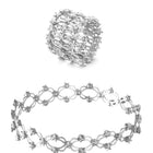 Shining Star Transform Silver Bracelet cum Ring