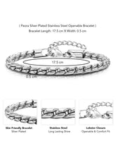 Steel Bracelets for Men by Peora – Bold & Durable Style