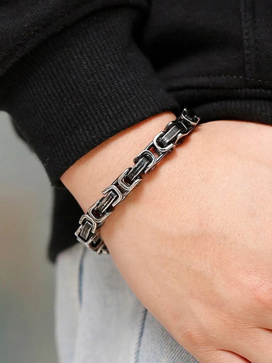 Modern Classic Bracelets for Men by Peora – Timeless Strength