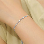 Studded Adjustable Bracelet by Peora – Sparkle with Flexibility