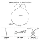 Studded Adjustable Bracelet by Peora – Sparkle with Flexibility