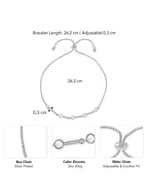 Studded Adjustable Bracelet by Peora – Sparkle with Flexibility