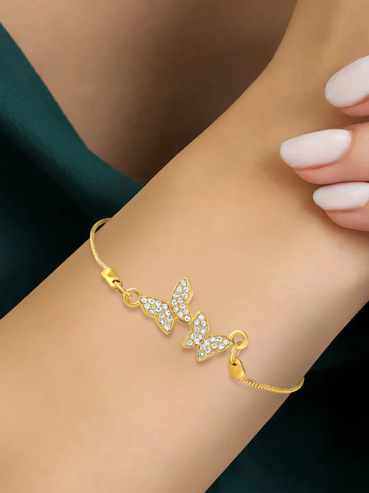 Butterfly Shaped Bracelet by Peora – Graceful & Elegant