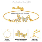 Butterfly Shaped Bracelet by Peora – Graceful & Elegant