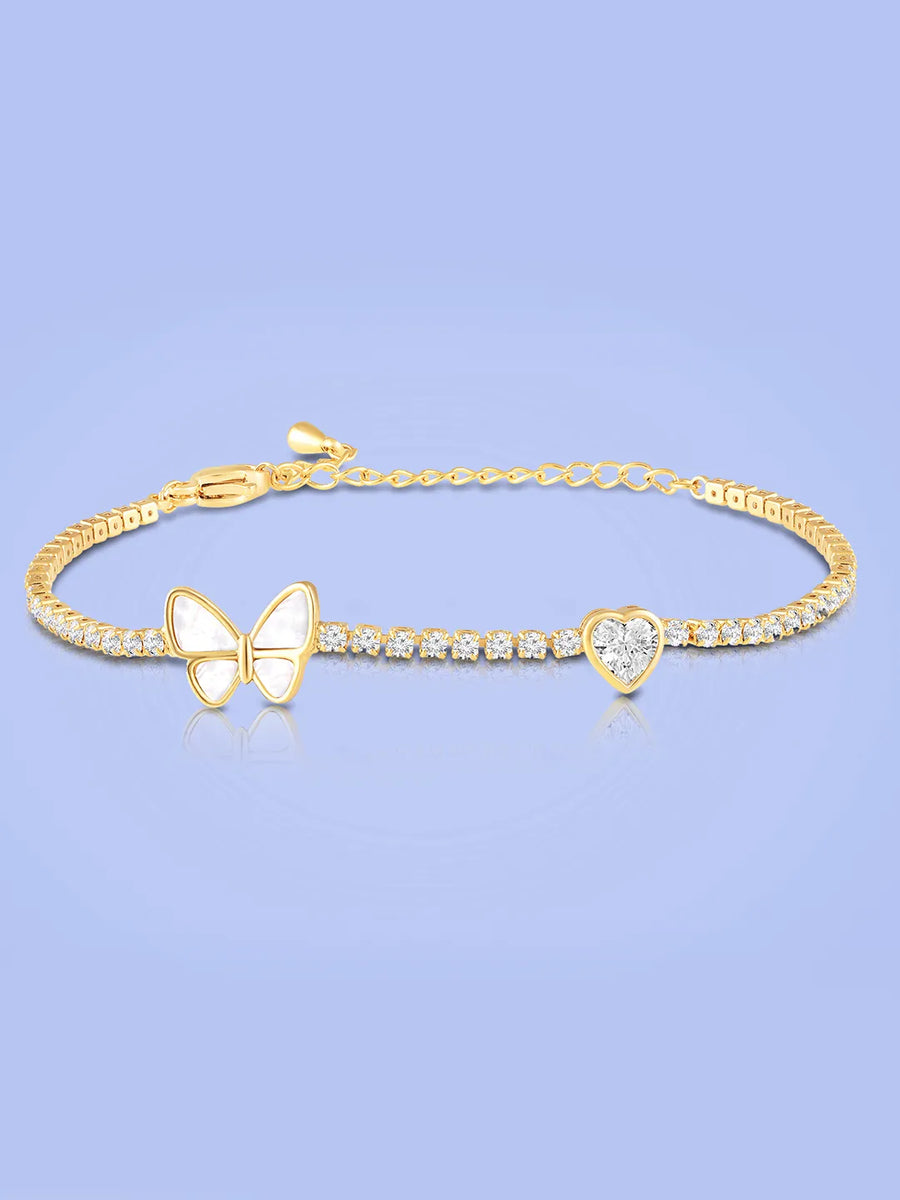 Encrusted Bracelet by Peora – Sparkle in Every Detail