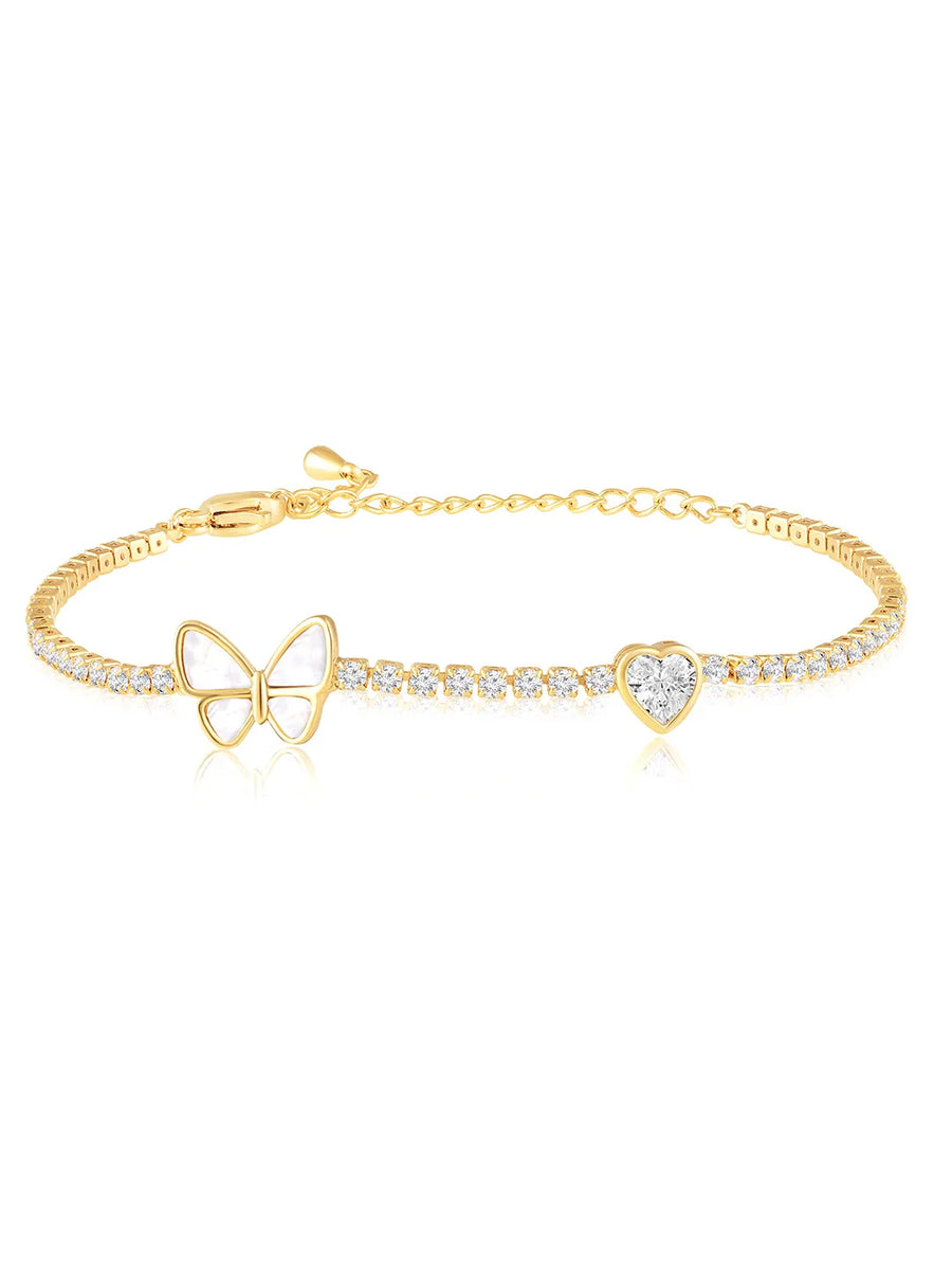 Encrusted Bracelet by Peora – Sparkle in Every Detail