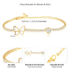 Encrusted Bracelet by Peora – Sparkle in Every Detail