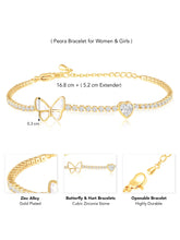 Encrusted Bracelet by Peora – Sparkle in Every Detail