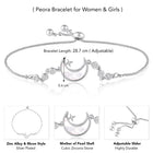 Adjustable Bracelet by Peora – Elegant Fit for Every Wrist
