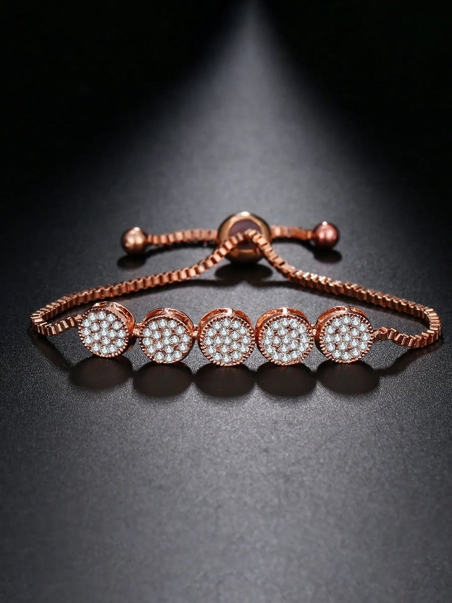 Round CZ Bracelet by Peora – Sparkle in Every Circle