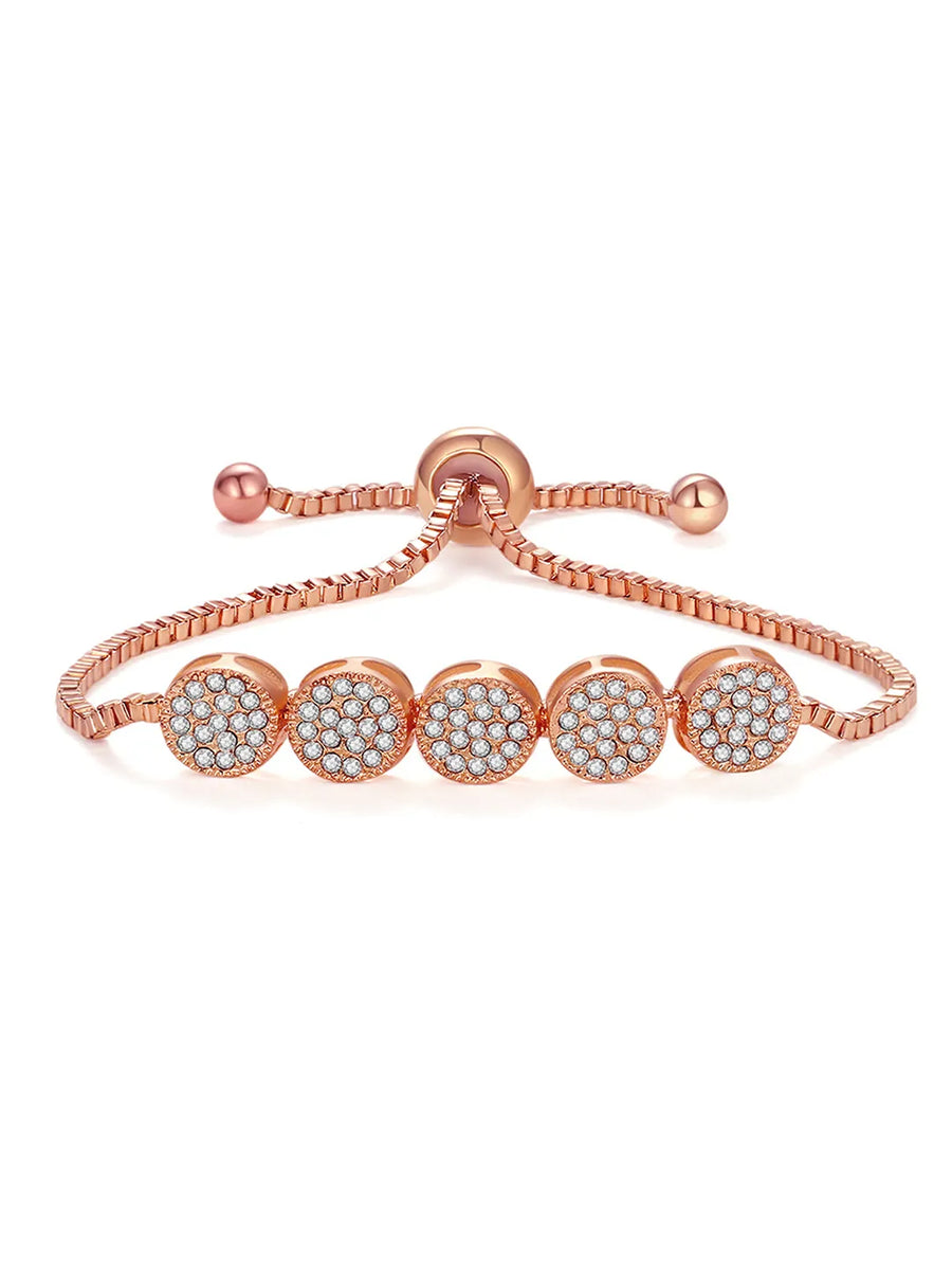 Round CZ Bracelet by Peora – Sparkle in Every Circle