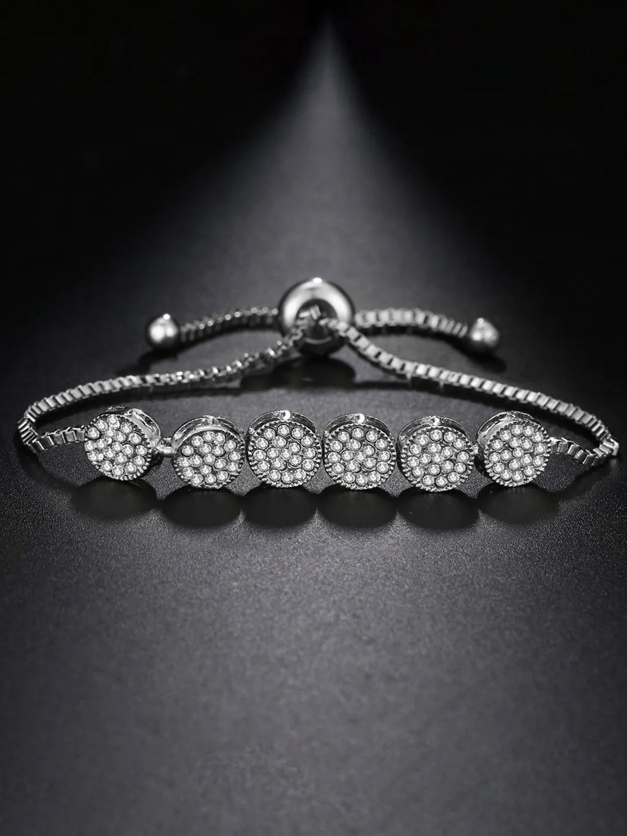Round CZ Bracelet by Peora – Sparkle in Every Circle